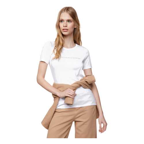 Футболка женская United Colors of Benetton CCC_3GA2E16A2 белая S в Reserved